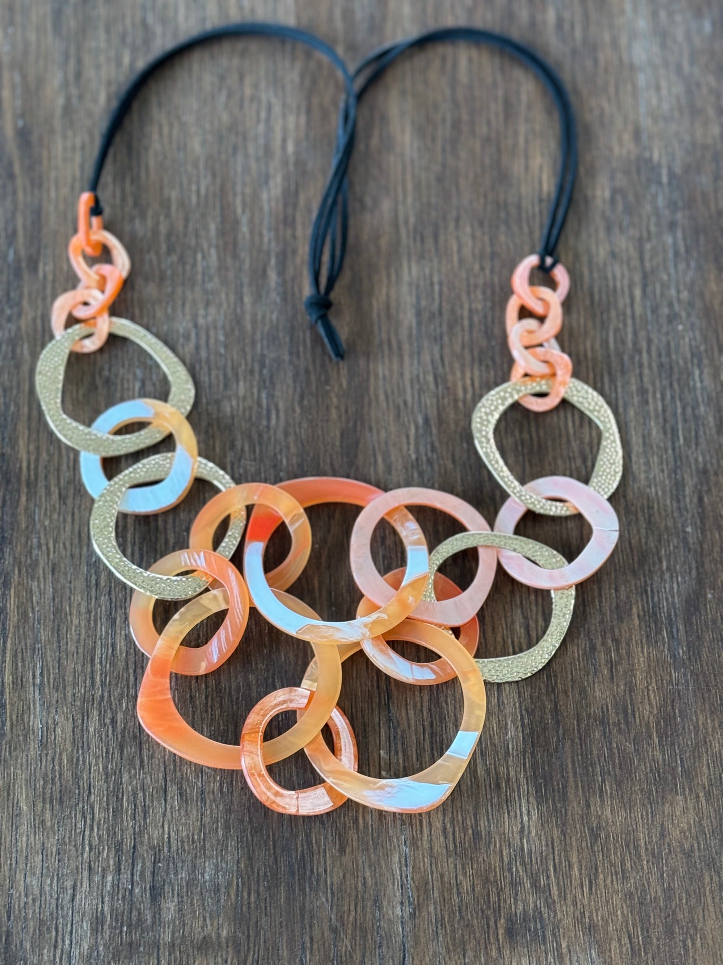 The Cottage Collection | Laura Necklace Orange