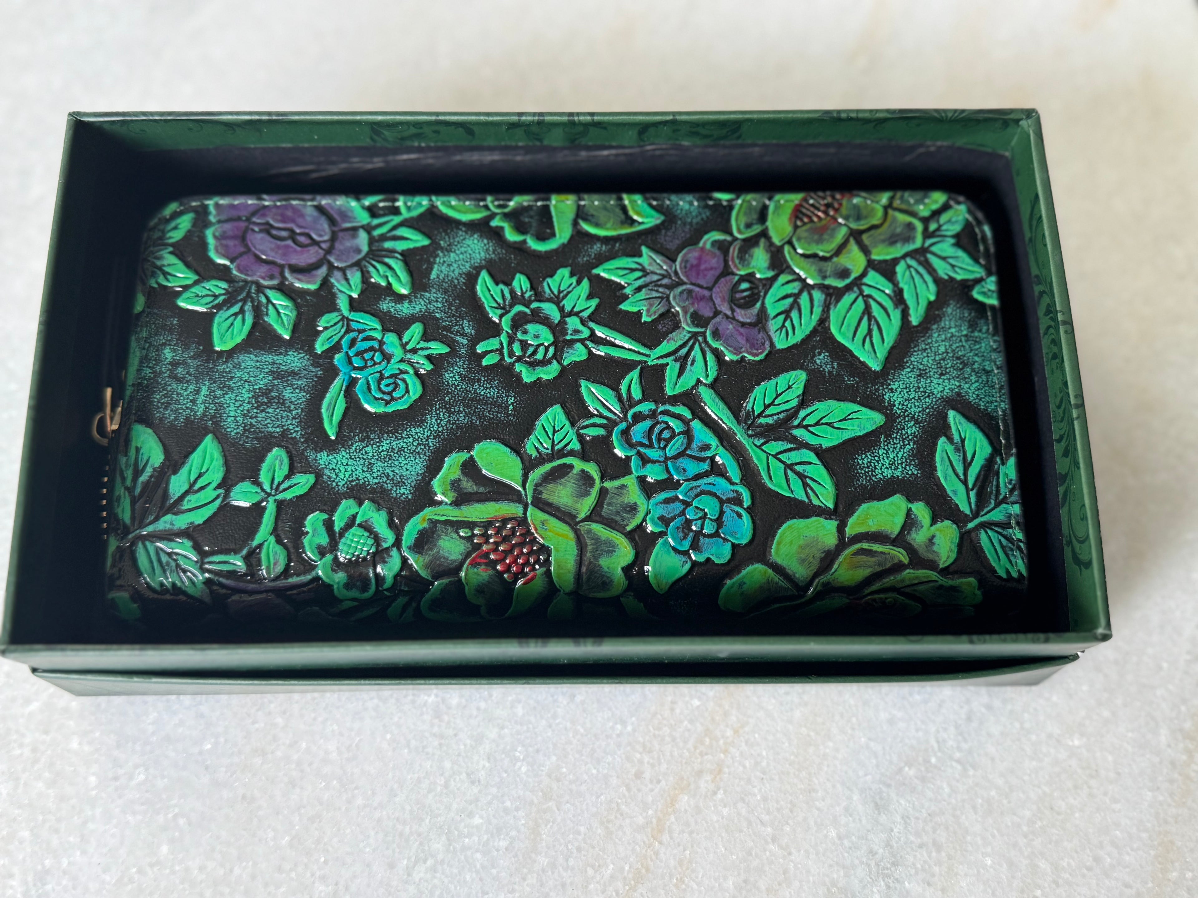 The Cottage Collection - Glam Wallet - Green
