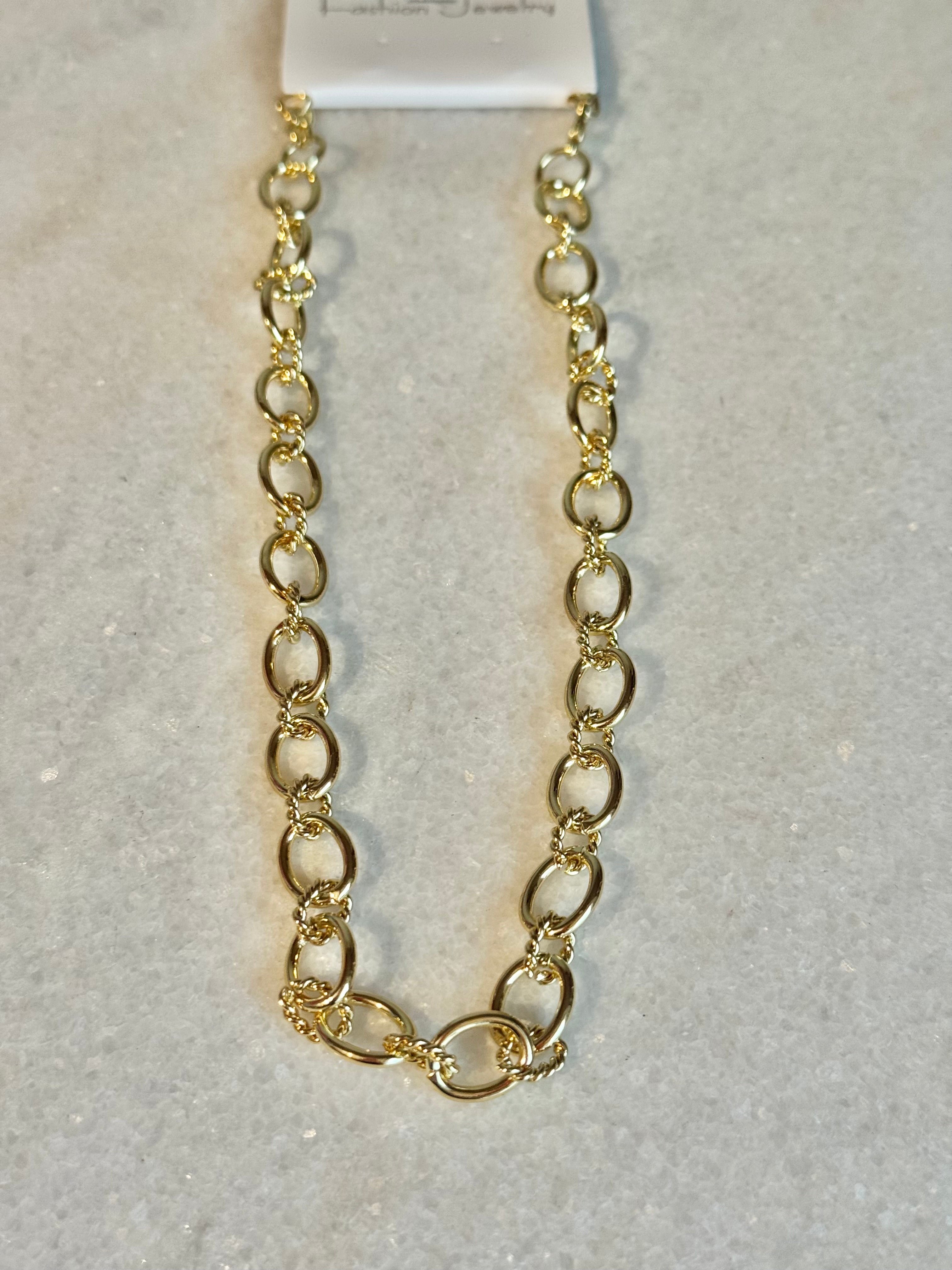 The Cottage Collection | Nora Necklace | Non Tarnish Gold