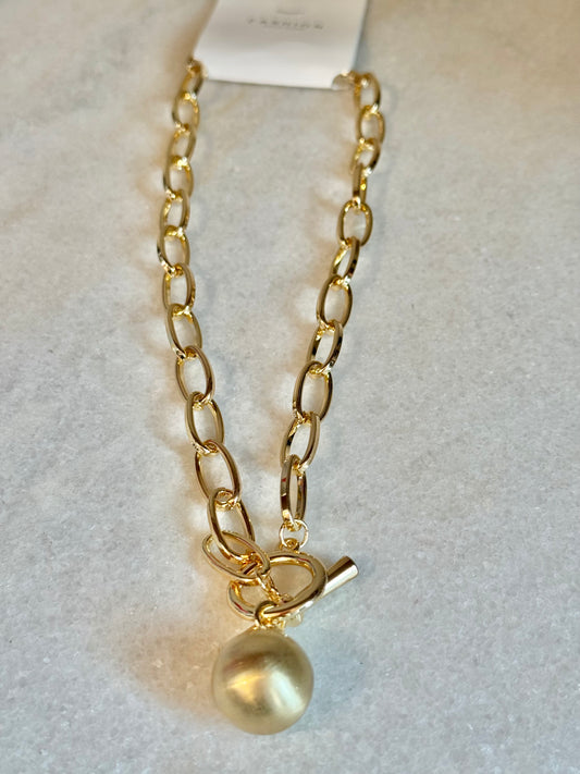 The Cottage Collection | Clementine Necklace | Non Tarnish Gold