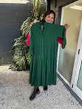The Cottage Collection | Lilly Dress - Forrest Green