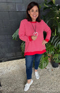 Loved By Me - Lucky Last Red Sweater