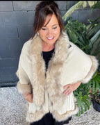 Loved By Me - Glam Cape -  Warm Vanilla