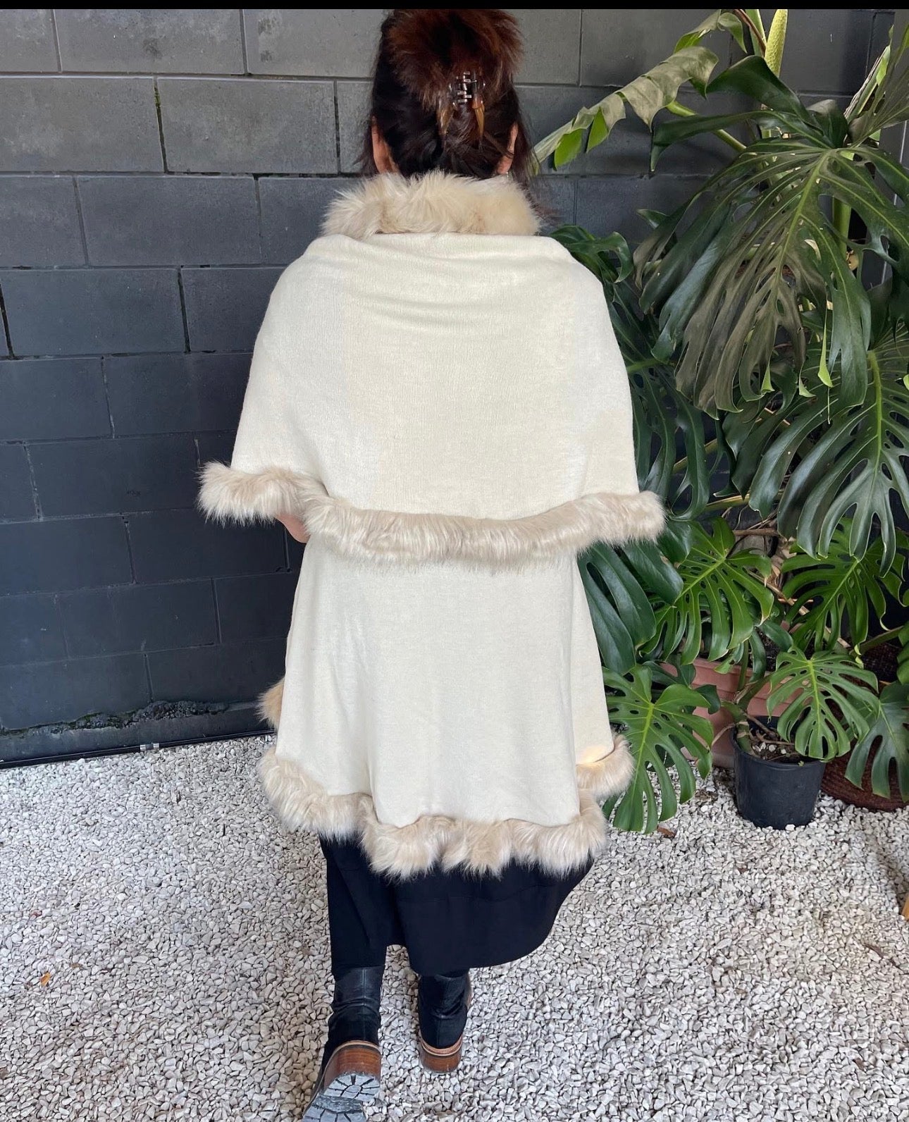 Loved By Me - Glam Cape -  Warm Vanilla