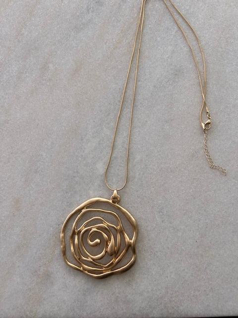 The Cottage Collection | Gold Necklace - Rose