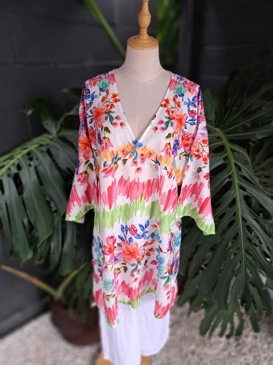 The Cottage Collection | Floral Print Indie Tunic/Dress