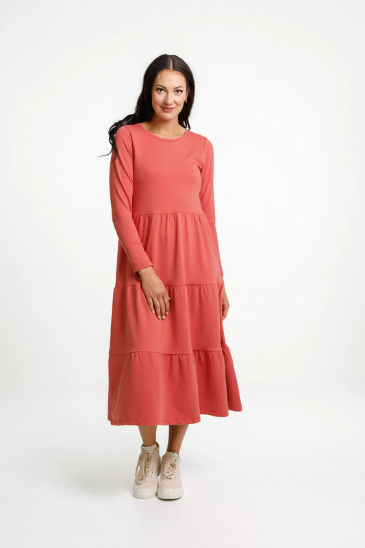 Home-Lee | Tandoori Kendall Long Sleeve Dress