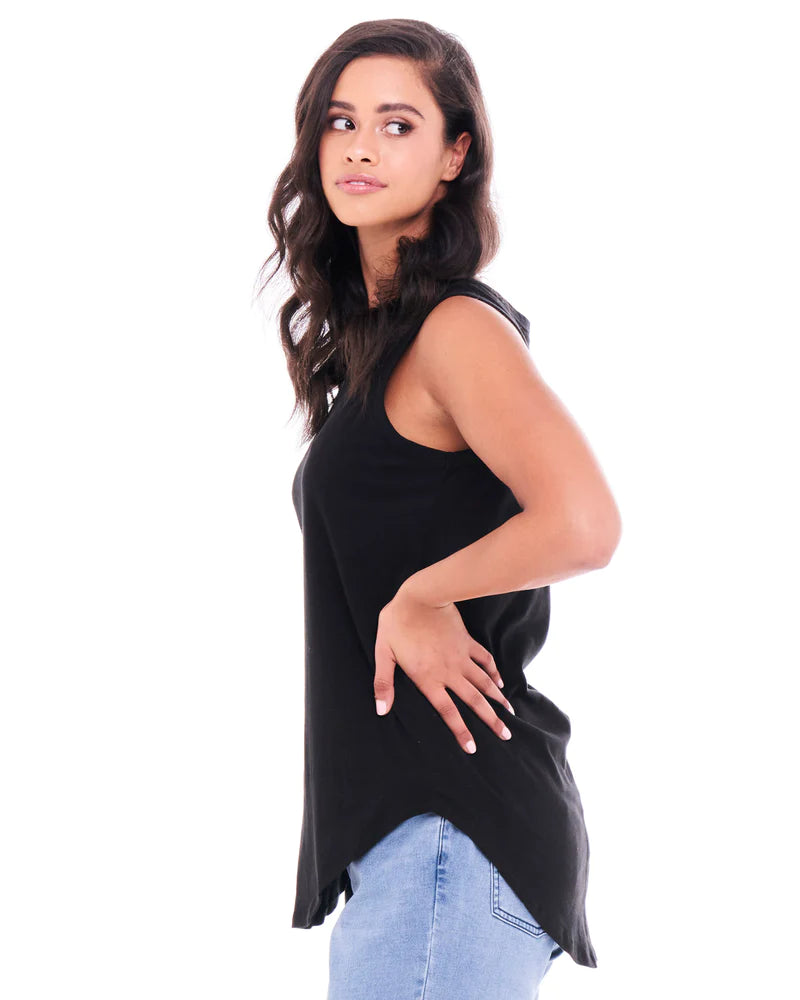 Betty Basics | Black Keira Tank