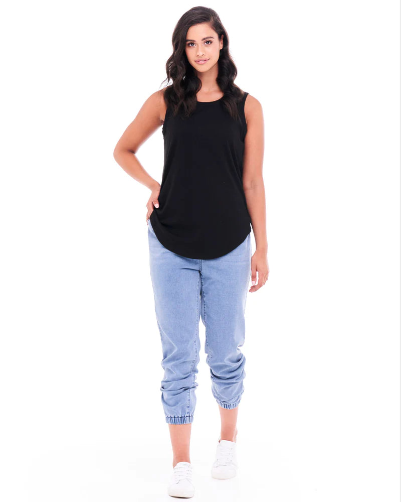 Betty Basics | Black Keira Tank