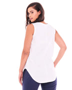 Betty Basics | White Keira Tank