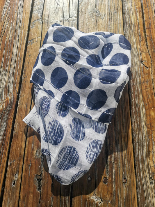 The Cottage Collection | Mason Scarf - Navy