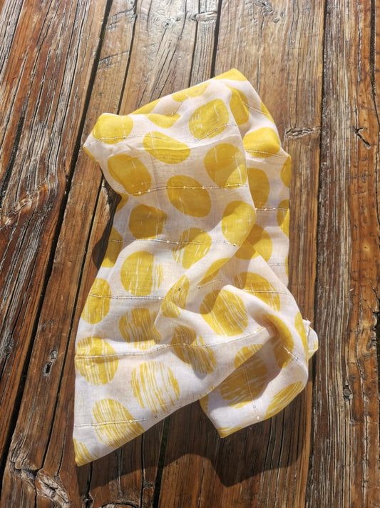 The Cottage Collection | Mason Scarf - Yellow