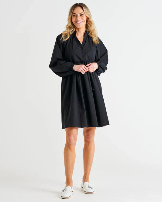 Betty Basics | Black - Cottage Dress