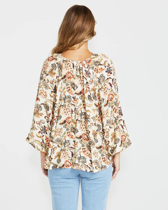 Sass | Wildflower - Dara Boho Top
