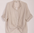 The Cottage Collection | Beige - Khloe Cotton Shirt