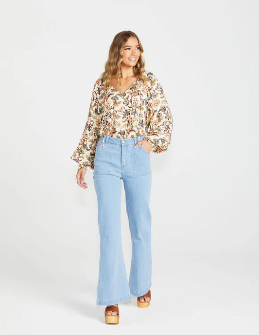 Sass | Wildflower - Dara Boho Top