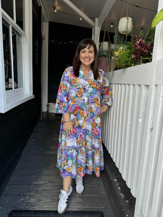 The Cottage Collection | Lilly Dress -  Floral Bloom