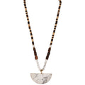 The Cottage Collection | Aztec Necklace - White