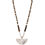 The Cottage Collection | Aztec Necklace - White