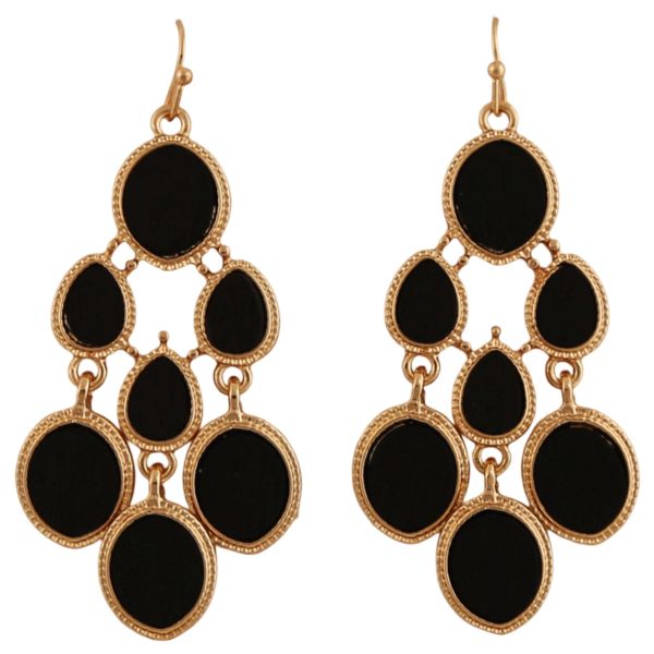 The Cottage Collection | Cascade Earrings - Black