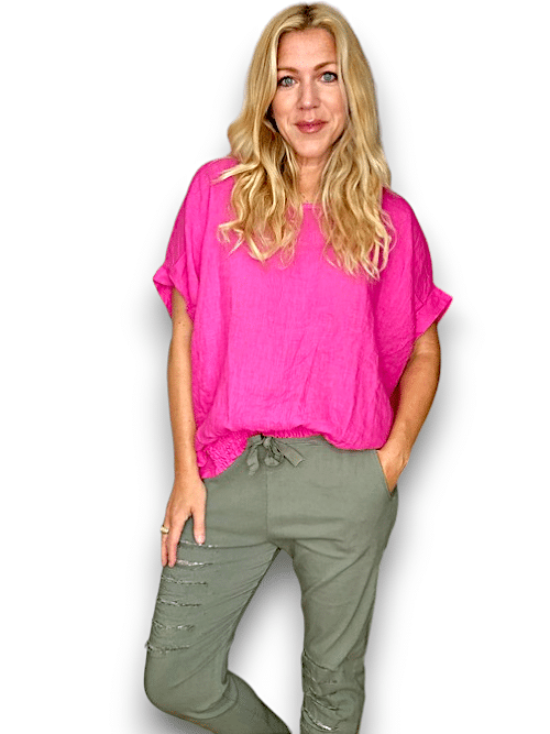 Helga May | Hot Pink - River Tee