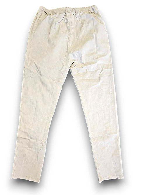 Helga May | Light beige - Plain Ripped Pants