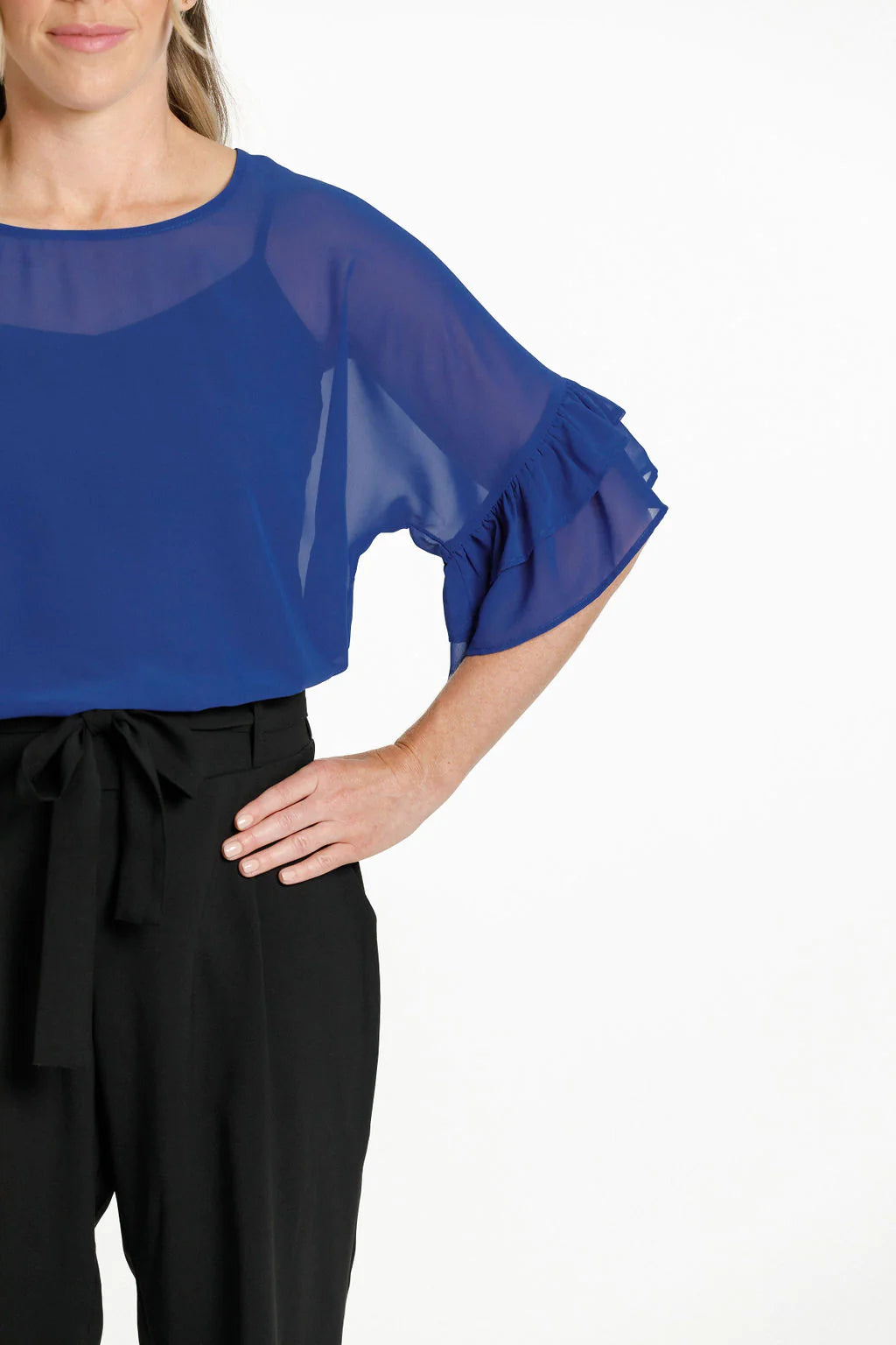 Home-Lee | Colbalt - Imogen Blouse