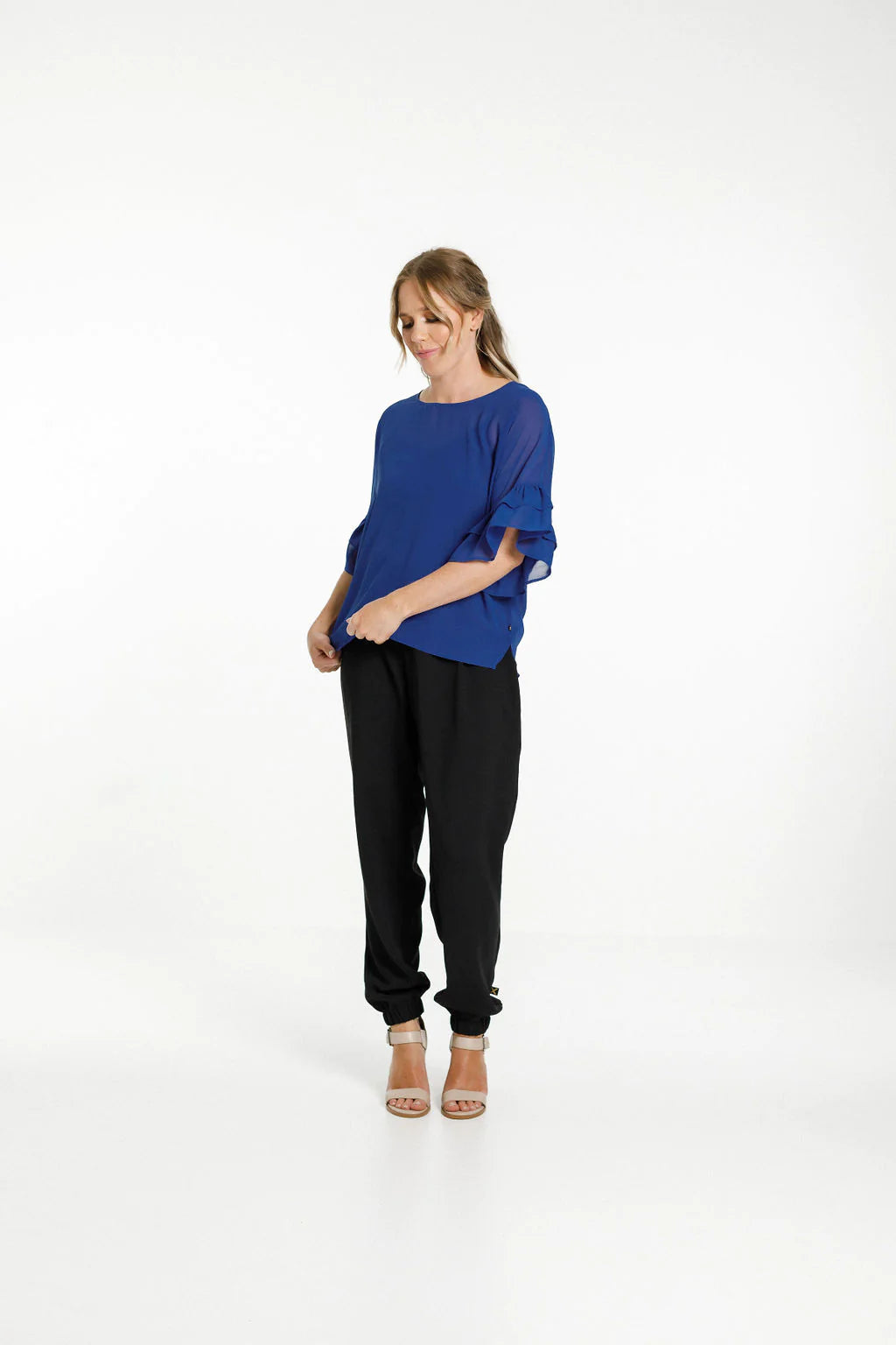 Home-Lee | Colbalt - Imogen Blouse