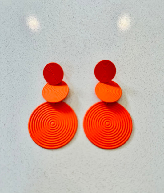 The Cottage Collection | Cosmo Orange - Earrings