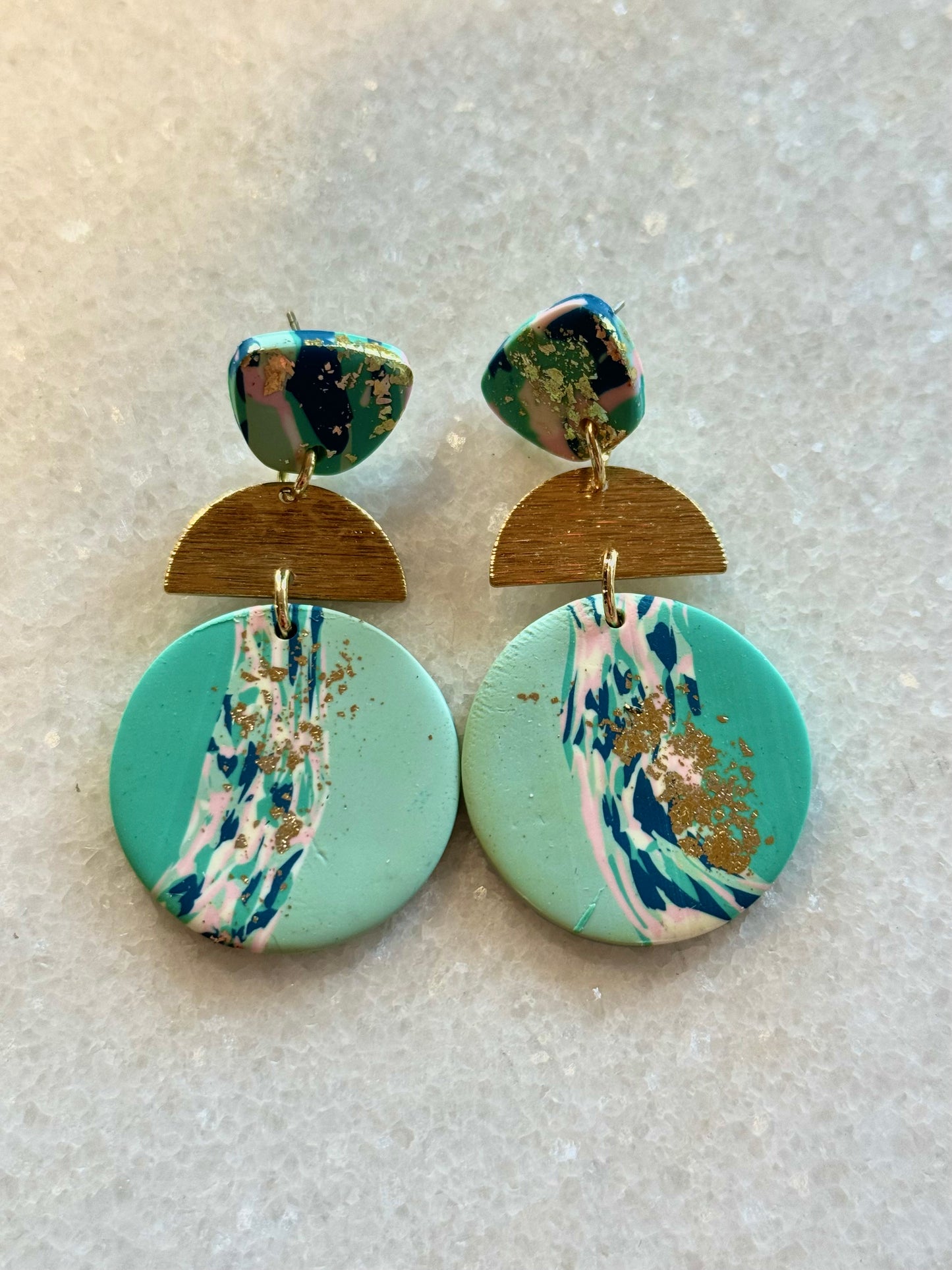 The Cottage Collection | Earrings Jacqui - Blue Haze