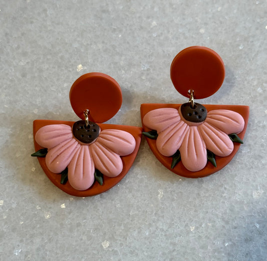 The Cottage Collection | Zaya Earrings - Amber & Rouge