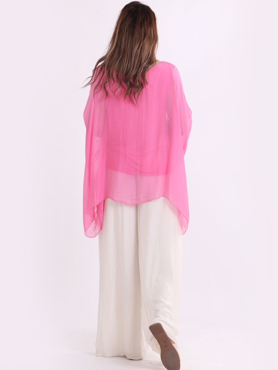 Fuchsia Sophia Tunic The Cottage Collection