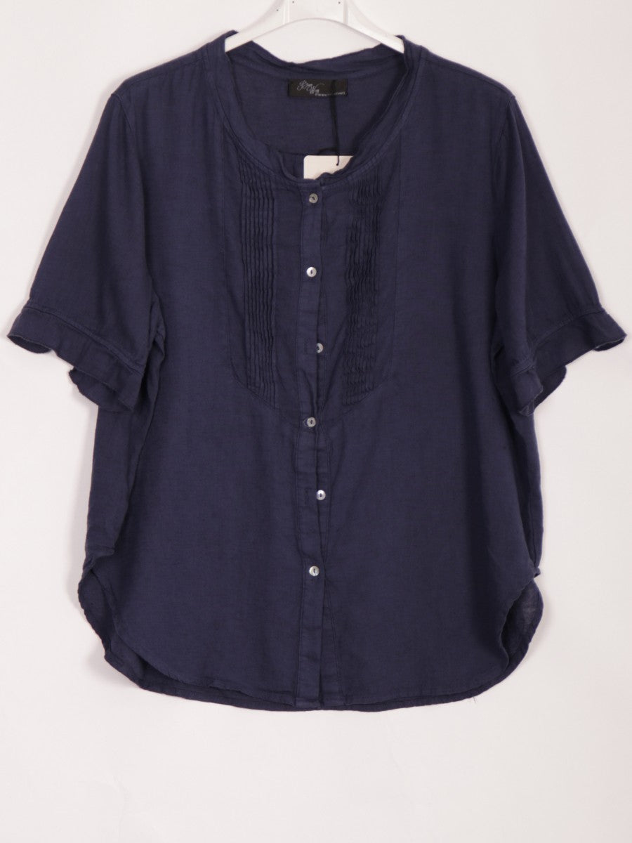 The Cottage Collection | Navy - Aggie Shirt