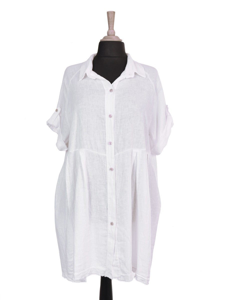 The Cottage Collection | White - Selena Shirt