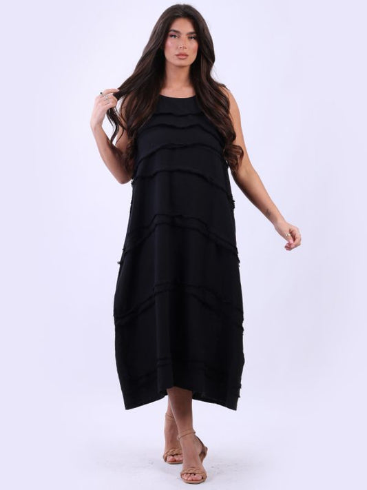 The Cottage Collection | Black - Dani Linen Dress
