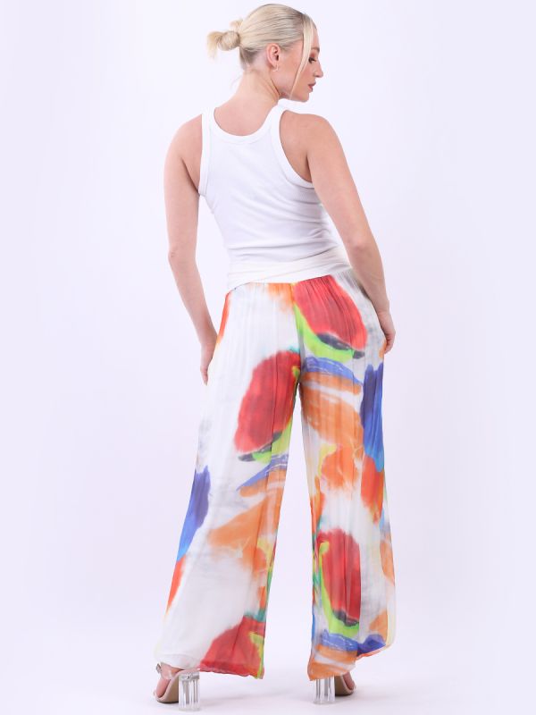 The Cottage Collection | White - Renee Silk Pants