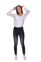 Augustine | Black - Beckett High Waisted Jean