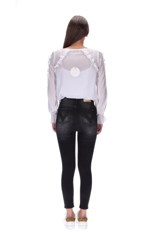 Augustine | Black - Beckett High Waisted Jean