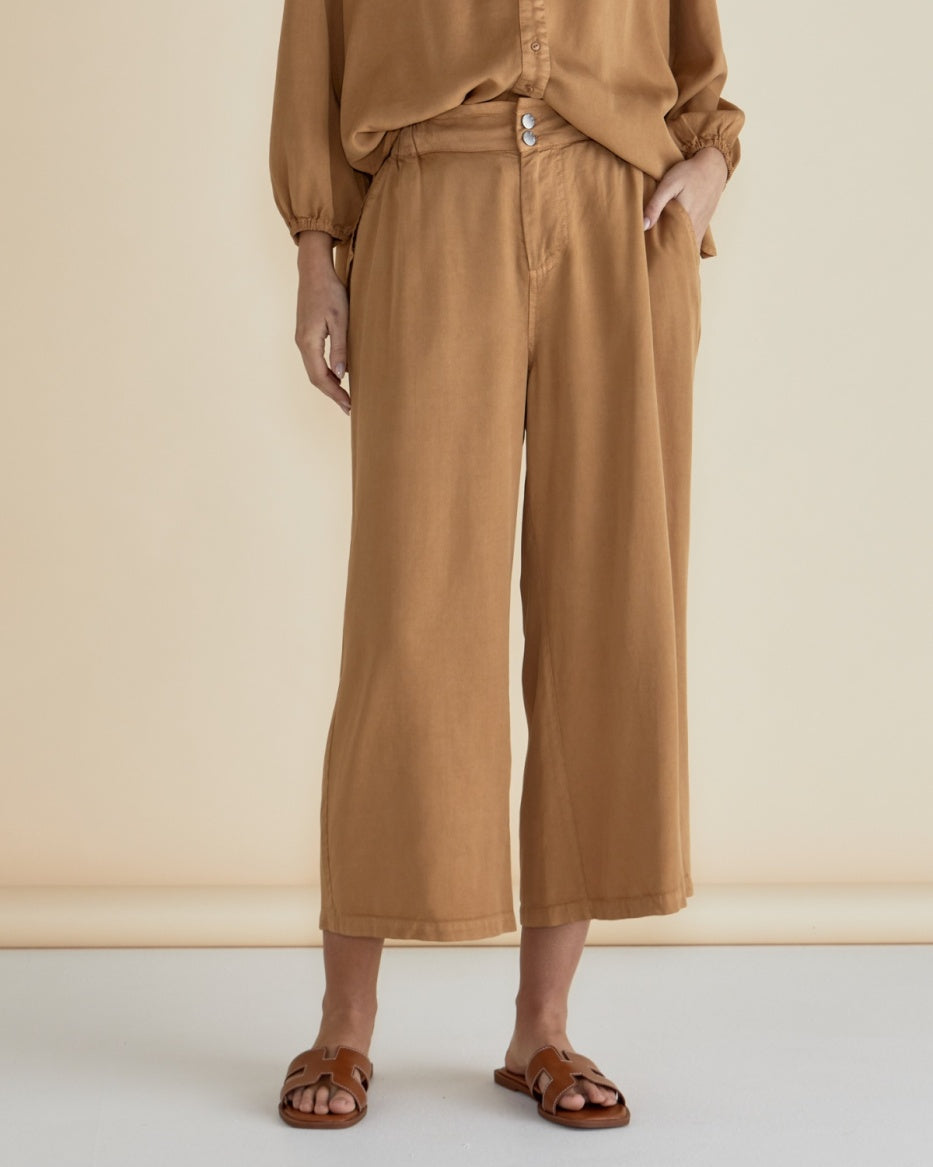 Betty Basics | Rio Relaxed Pant - Tan