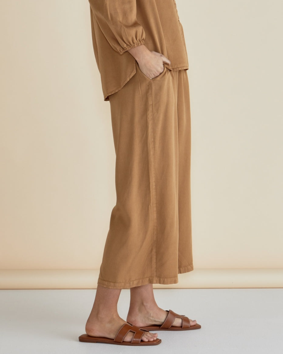 Betty Basics | Rio Relaxed Pant - Tan