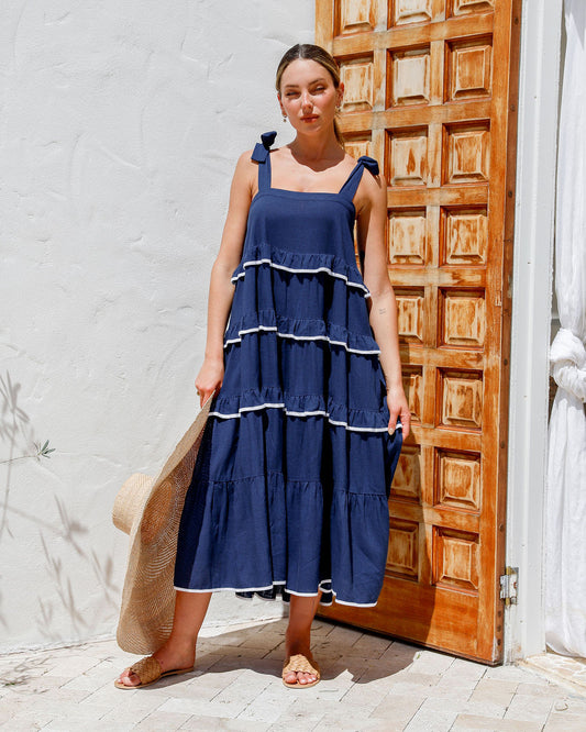 Label of Love | Jess Maxi Dress - Navy