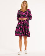Betty Basics | Floral Print - Tenley Tiered Dress