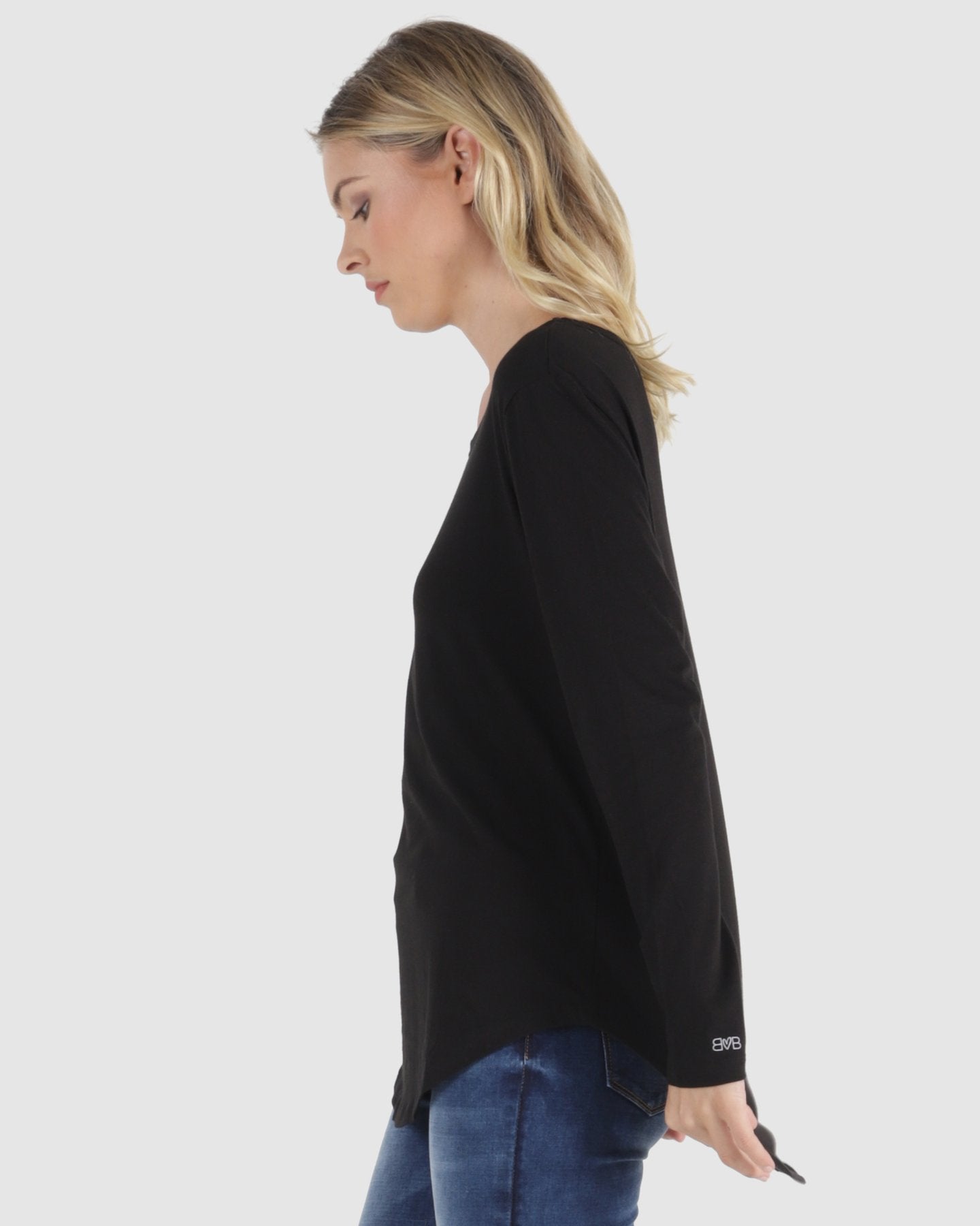 Betty Basics BLACK Megan Long Sleeve