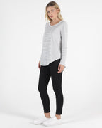Betty Basics Stripe Megan Long Sleeve