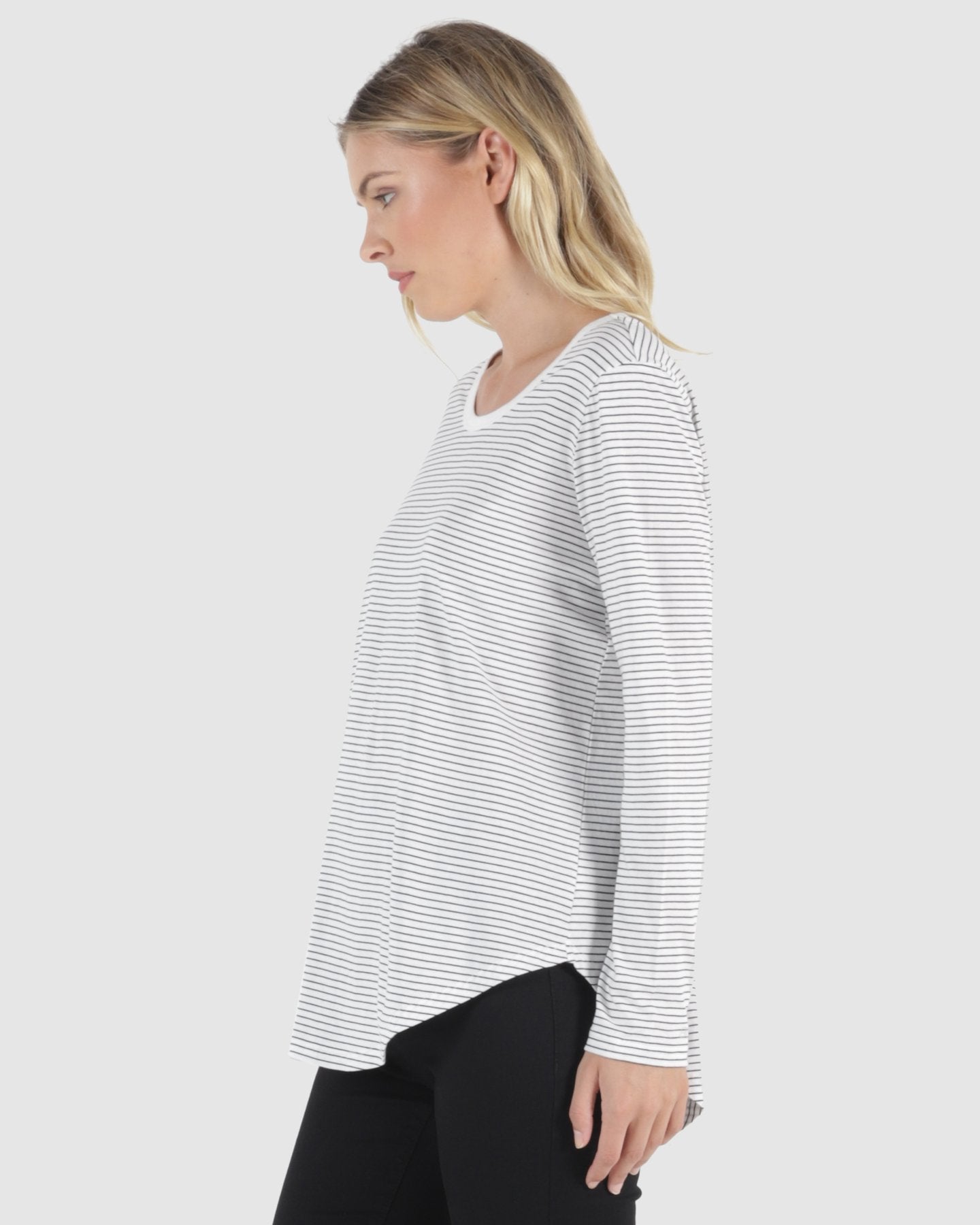 Stripe Megan Long Sleeve