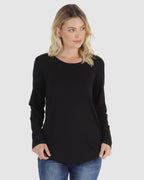 Betty Basics BLACK Megan Long Sleeve
