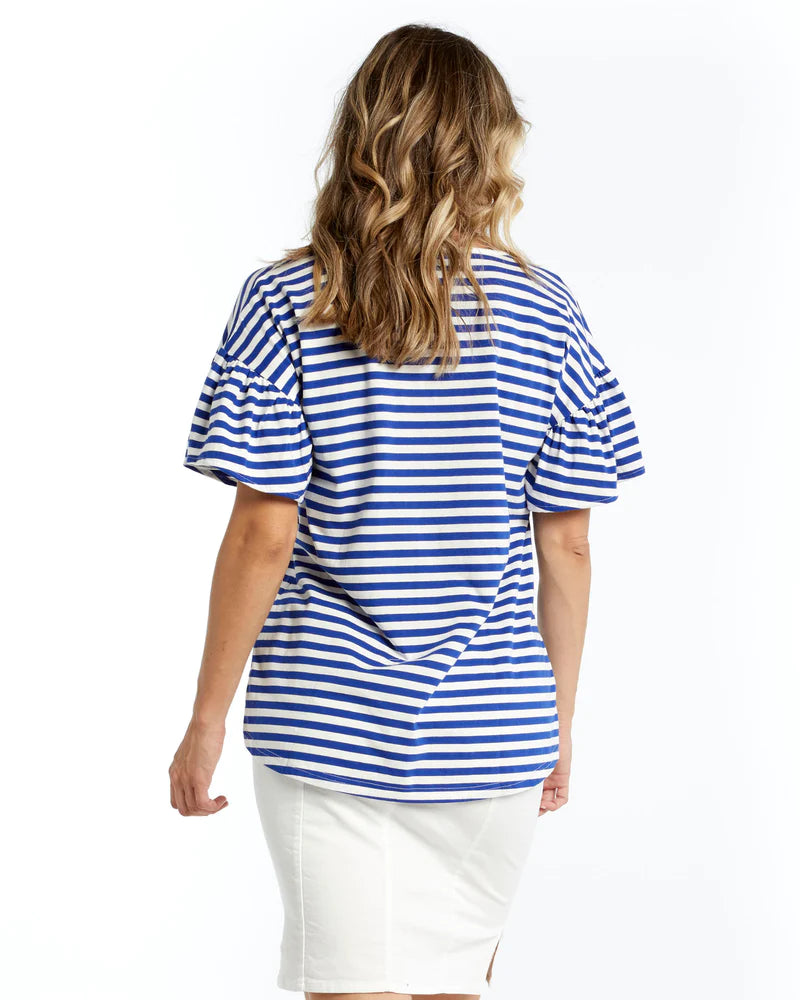 Stripe Alessi Frill Top Betty Basics