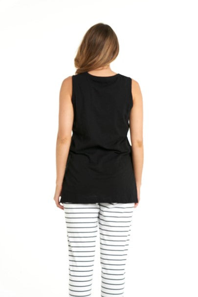 Betty Basics | Black Audrey Tank