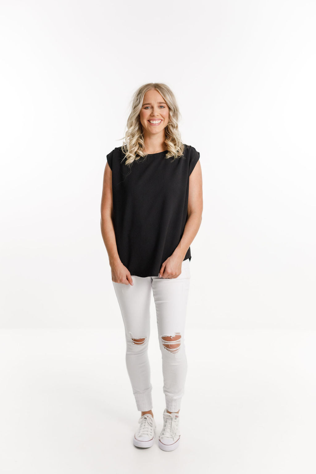 Home Lee | White Weekender Jean