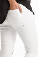 Home Lee | White Weekender Jean